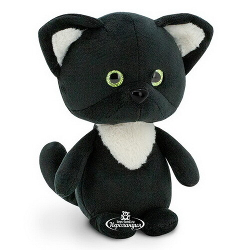 Мягкая игрушка Котёнок чёрный 20 см коллекция Mini Twini Orange Toys