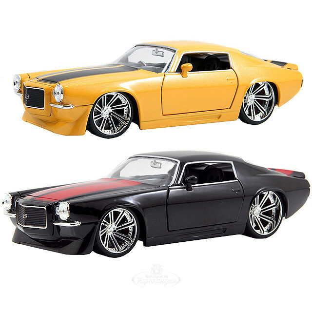Модель машины "1971 Chevy Camaro", 1:24, металл Jada Toys (Джада Тойс)