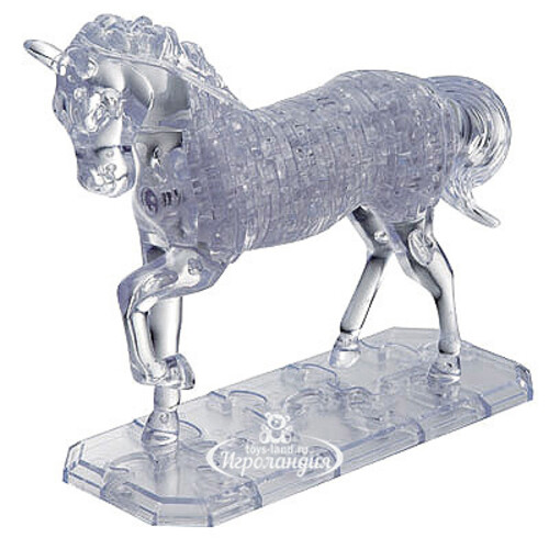 3Д пазл Лошадь, 20 см, 100 эл. Crystal Puzzle