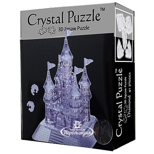3Д пазл Замок, 20 см, 105 эл. Crystal Puzzle