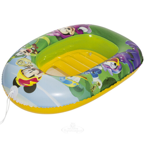 Детская надувная лодка Kiddie Boat - Микки Маус и друзья 102*69 см Bestway