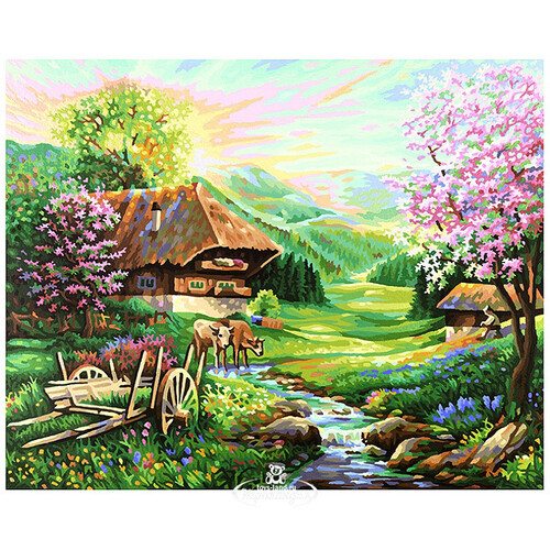 Картина по номерам Весна, 40*50 см купить в интернет-магазине Игроландия  toys-land.ru, 9130505, цена: 2290 ₽
