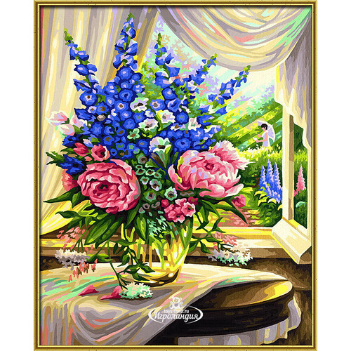 Картина по номерам "Цветы на столе", 40*50 см Schipper