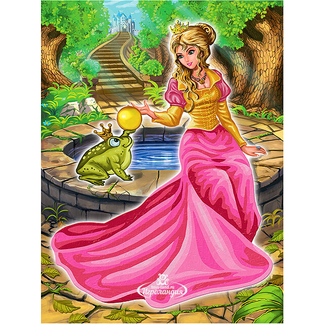 Раскраска по номерам "Царевна-лягушка", 18*24 см Schipper