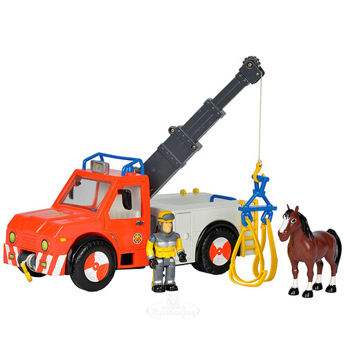 Игровой набор Пожарный Сэм - Машина Феникс 2 фигурки 23 см Simba