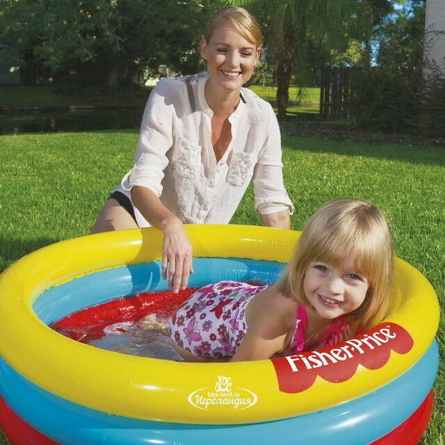 Детский бассейн с шариками Fisher Price 91*25 см Bestway