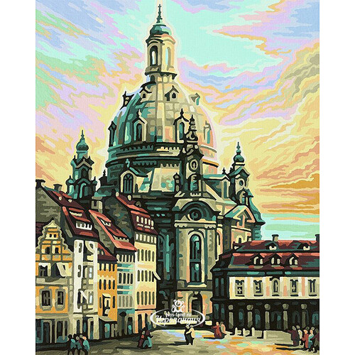 Раскраска по номерам "Дрезден", 40*50 см Schipper