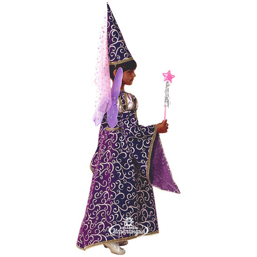 Карнавальный костюм Фея лиловый, рост 128 см Батик