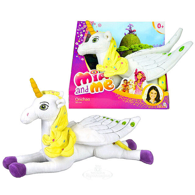 Мягкая игрушка Единорог Ончо 30 см, Mia and Me Simba