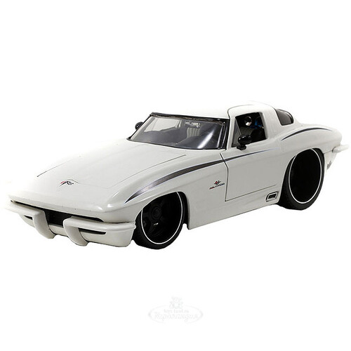 Коллекционная модель 963 Corvette Stingray Centennial, 1:18, металл Jada Toys