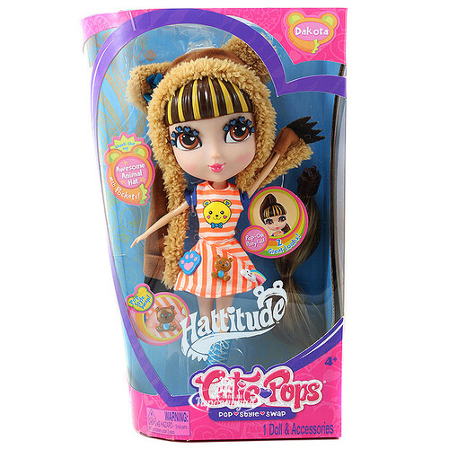 Кукла "Кьюти Попс - Дакота" с аксессуарами, 26 см Jada Dolls