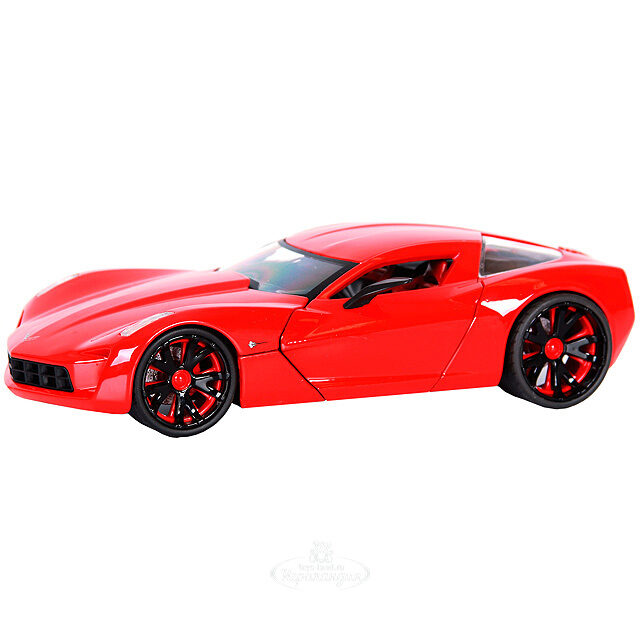 Модель машины "2009 Corvette Stingray", 1:24, металл Jada Toys (Джада Тойс)