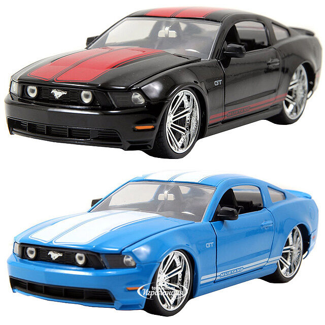 Модель машины "2010 Ford Mustang GT", 1:24, металл Jada Toys (Джада Тойс)