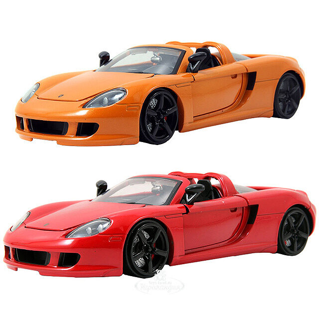 Модель машины "2005 Porsche Carrera GT", 1:24, металл Jada Toys (Джада Тойс)