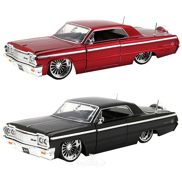 Модель машины "1964 Chevy Impala", 1:24, металл Jada Toys