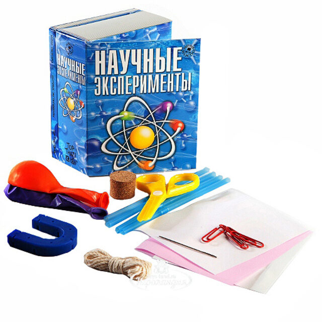 Набор "Научные эксперименты" с книгой Новый Формат