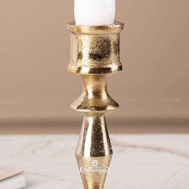 Металлический подсвечник на 1 свечу Aureo Chezano 13 см Koopman