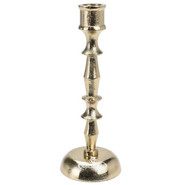 Металлический подсвечник на 1 свечу Aureo Chezano, 20 см Koopman