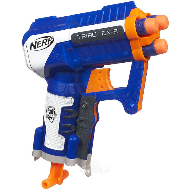 Бластер Nerf Элит Триад с мягкими патронами Hasbro