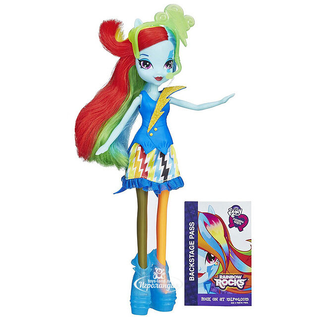 Кукла Рок-звезда Радуга Дэш (Девушки Эквестрии. My Little Pony) Hasbro