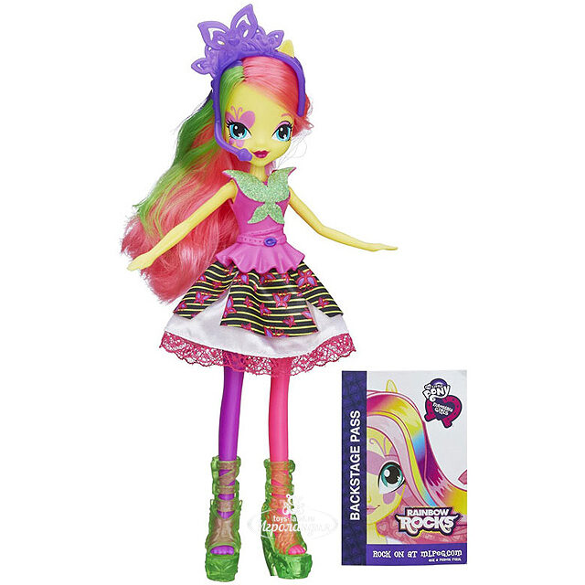 Кукла Рок-звезда Флаттершай (Девушки Эквестрии. My Little Pony) Hasbro