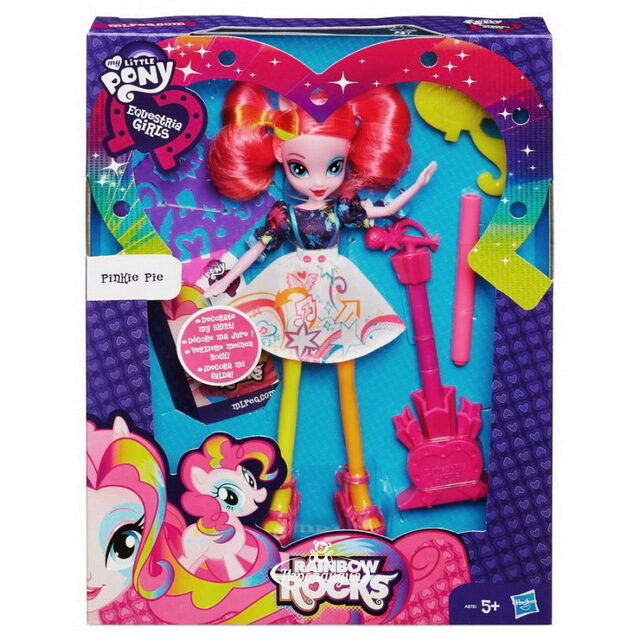 Кукла Рок-звезда Пинки Пай с аксессуарами (Девушки Эквестрии. My Little Pony) Hasbro