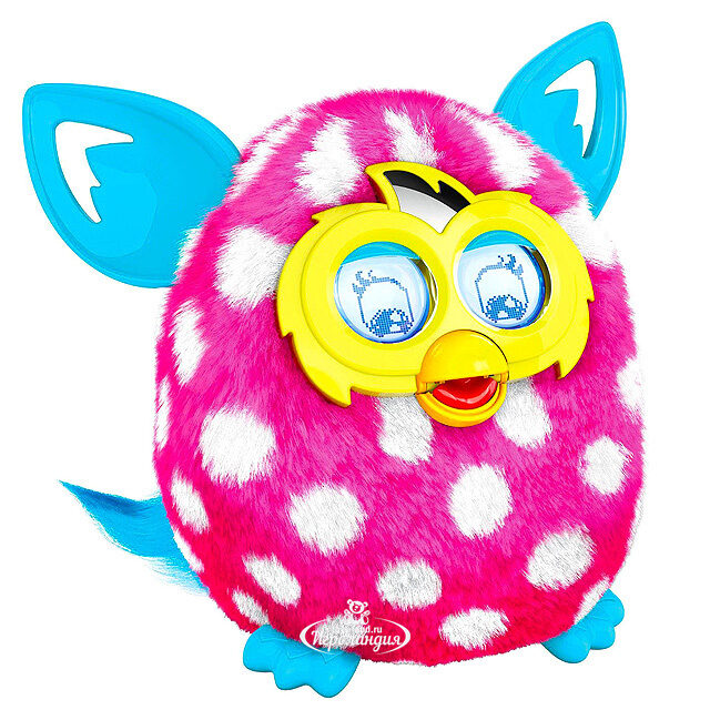 Интерактивная игрушка Ферби - Горошек Polka серия Furby Boom. Солнечная волна Hasbro