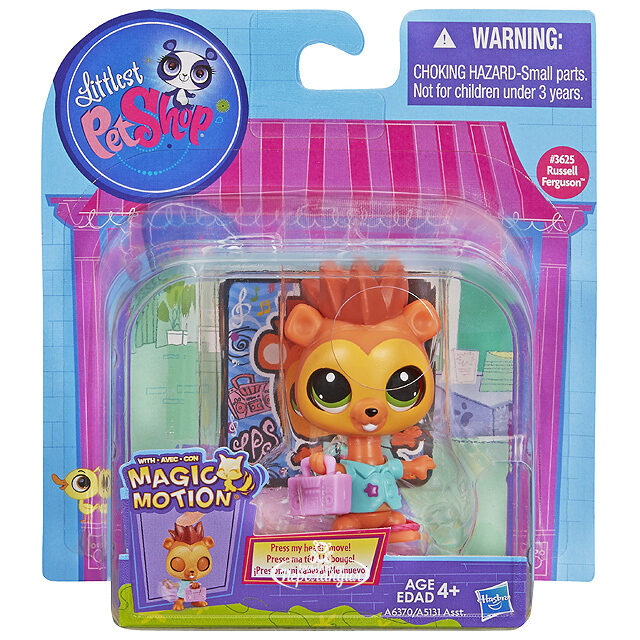 Игровой набор Волшебная зверюшка - Ежик Рассел Фергюсон Littlest Pet Shop Hasbro