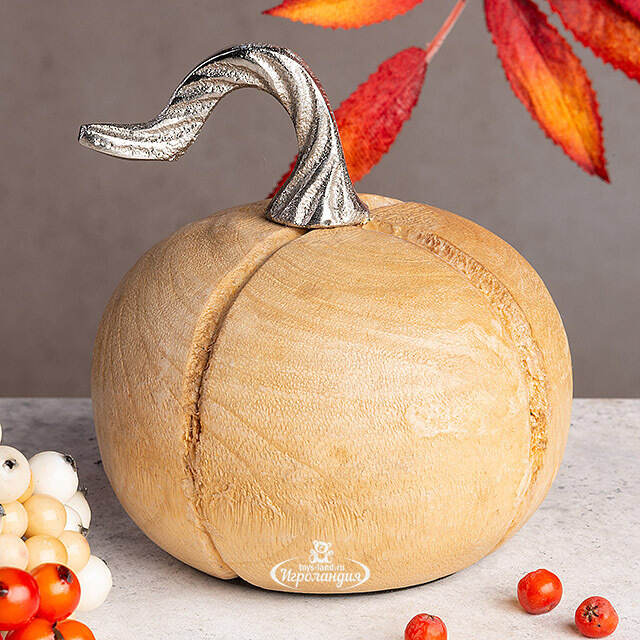 Деревянная фигурка Тыква Carmen 11 см  Koopman
