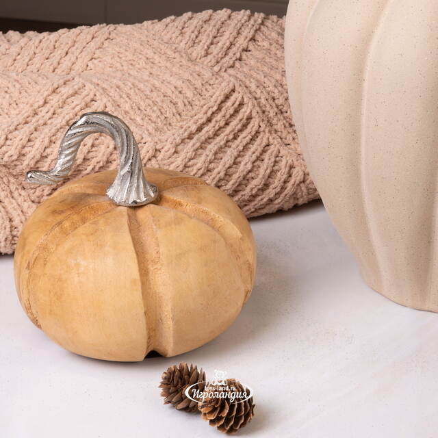 Деревянная фигурка Тыква Carmen 16 см  Koopman