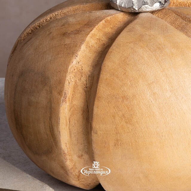 Деревянная фигурка Тыква Carmen 16 см  Koopman