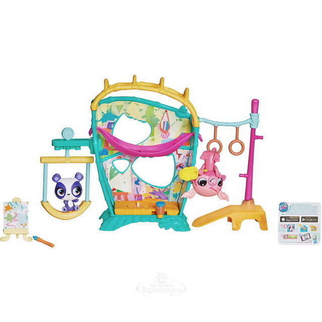 Игровой набор Студия обезьянки Минки Littlest Pet Shop Hasbro