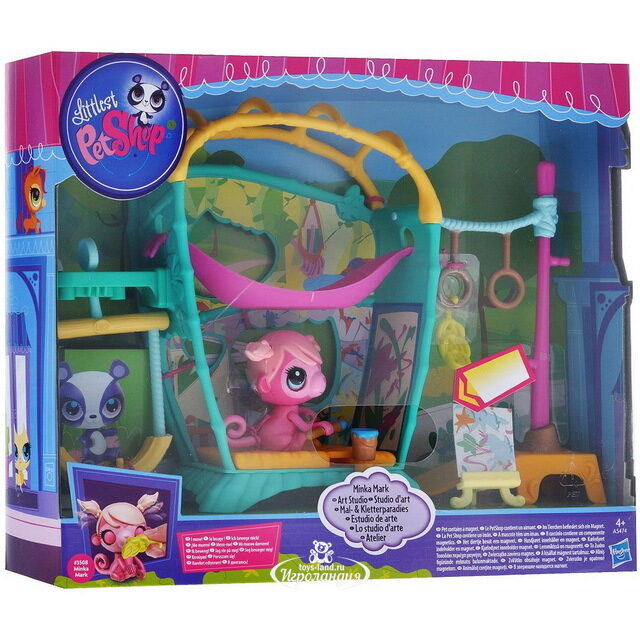 Игровой набор Студия обезьянки Минки Littlest Pet Shop Hasbro