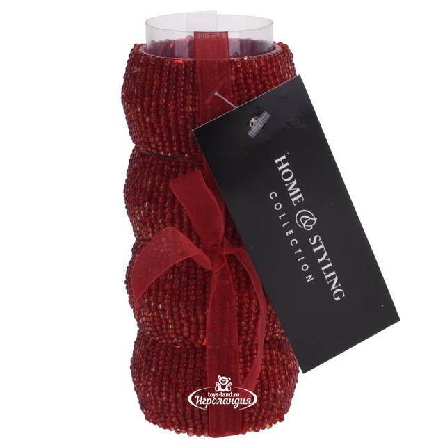 Кольца для салфеток Сан-Джулиано 5 см, 4 шт, красные Koopman