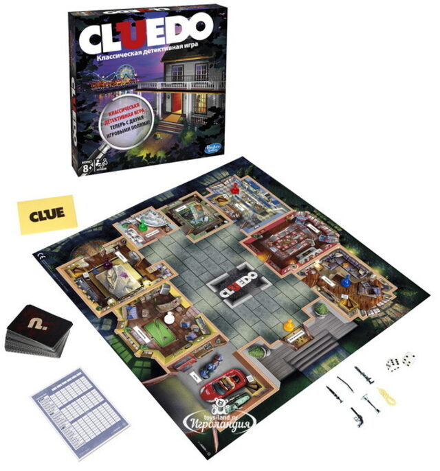 Настольная игра Cluedo обновленная Hasbro