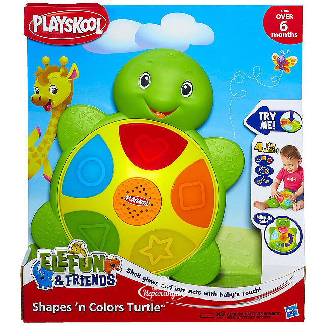 Игрушка обучающая Черепашка. Цвета и формы (PLAYSKOOL) Hasbro