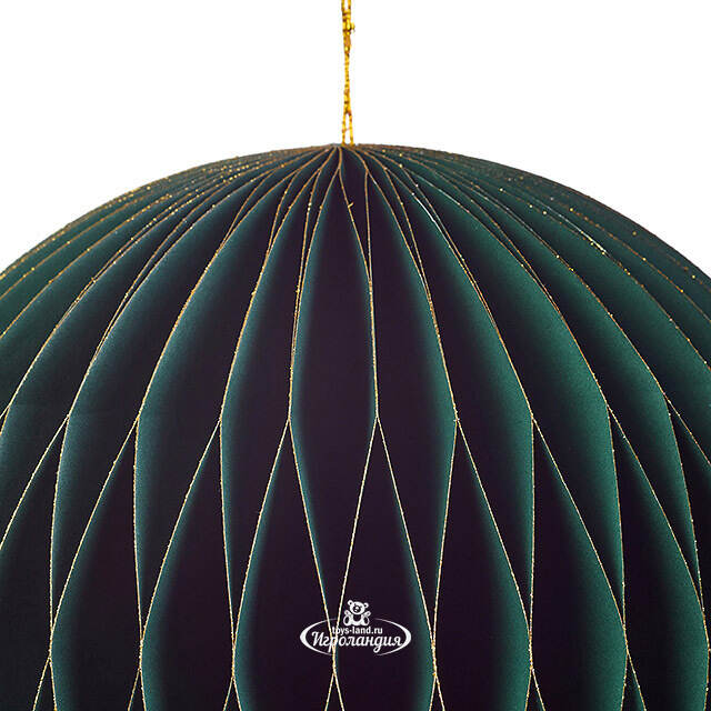 Бумажный шар Армель 25 см зеленый Koopman