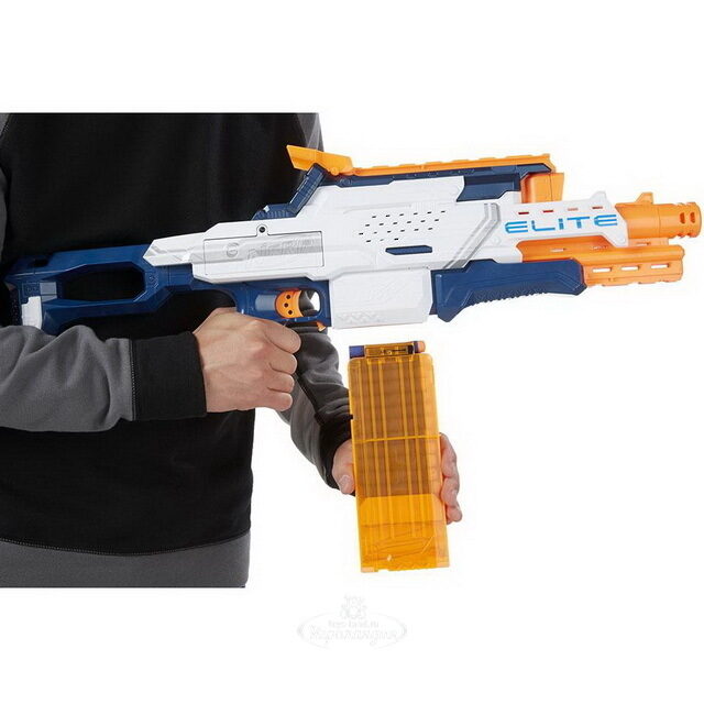 Видеобластер Nerf Элит с мягкими патронами Hasbro