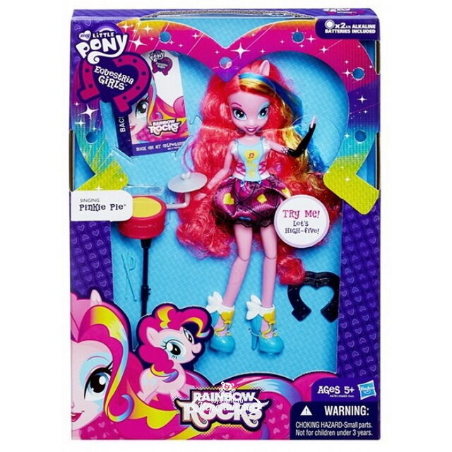 Кукла Рок-звезда Пинки Пай озвученная (Девушки Эквестрии. My Little Pony) Hasbro