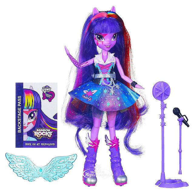 Кукла Рок-звезда Твайлайт Спаркл озвученная (Девушки Эквестрии. My Little Pony) Hasbro