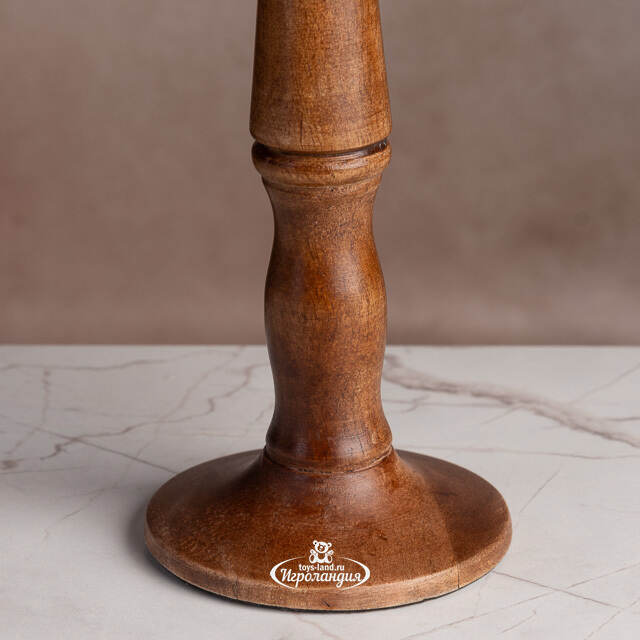 Деревянный подсвечник Андреа Джентиле 28 см Koopman