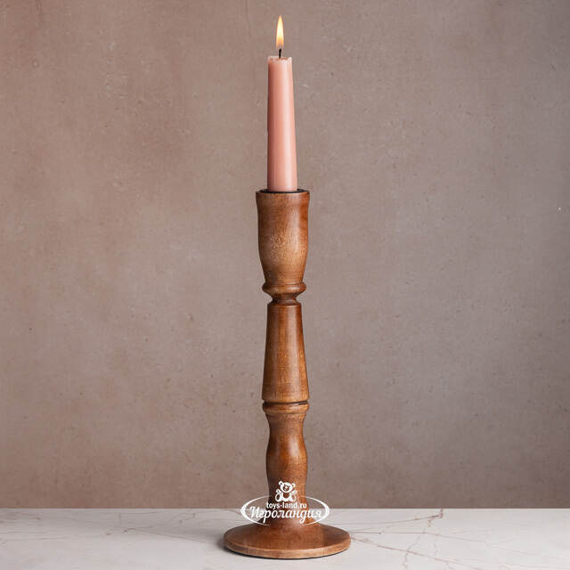 Деревянный подсвечник Андреа Джентиле 28 см Koopman