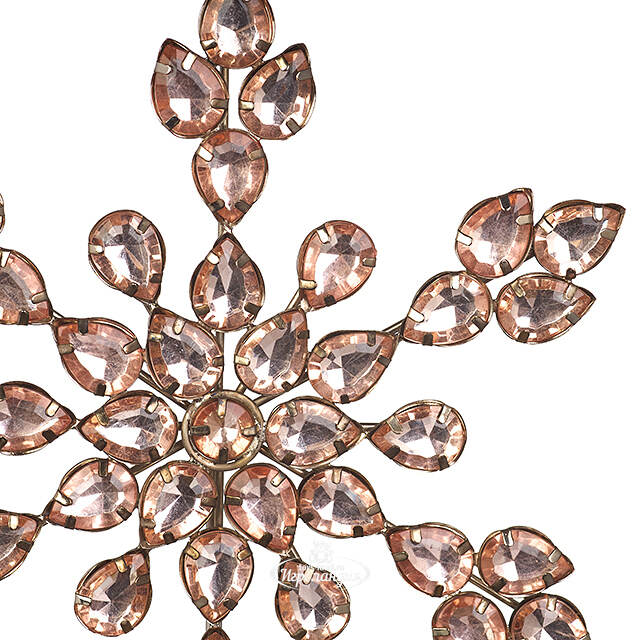 Верхушка на елку Снежинка Вискарди 26 см Koopman