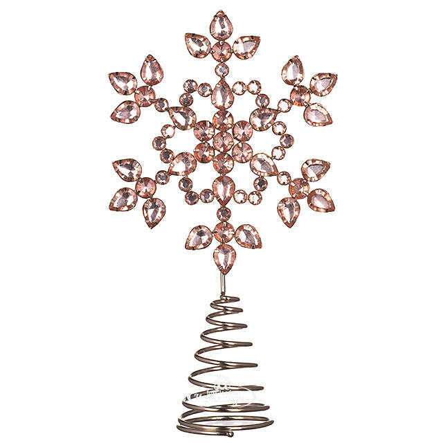 Верхушка на елку Снежинка Арданес 26 см Koopman