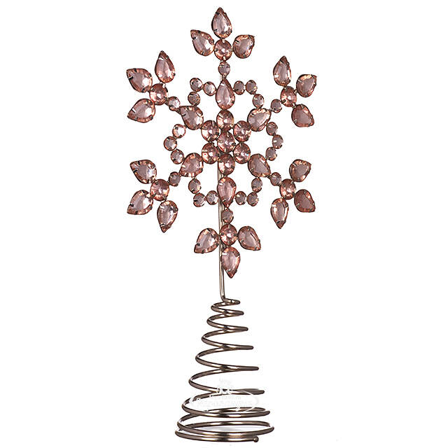 Верхушка на елку Снежинка Арданес 26 см Koopman