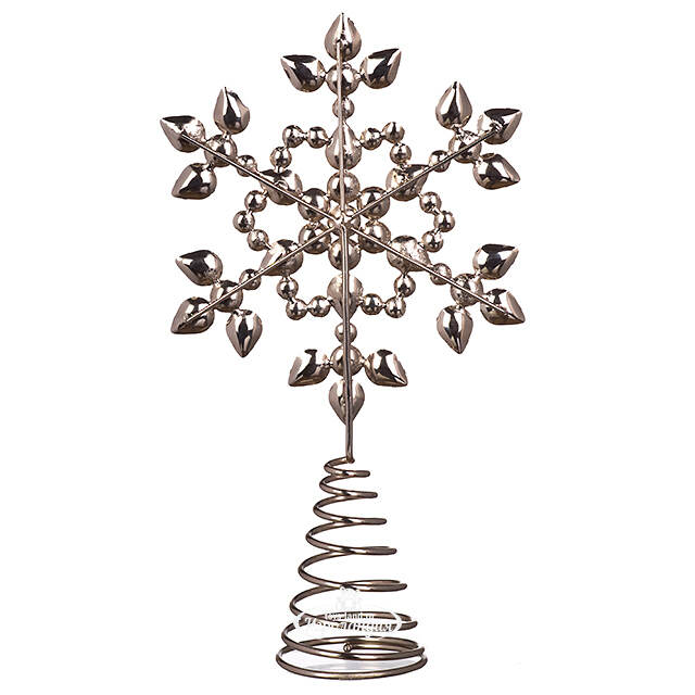 Верхушка на елку Снежинка Арданес 26 см Koopman