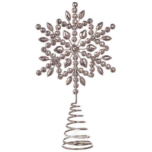 Верхушка на елку Снежинка Джове 26 см Koopman