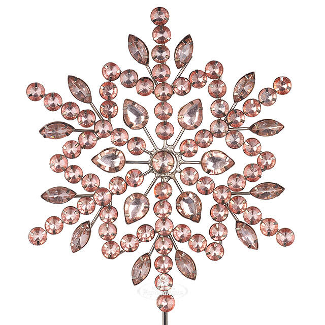 Верхушка на елку Снежинка Джове 26 см Koopman