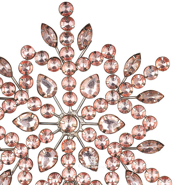 Верхушка на елку Снежинка Джове 26 см Koopman