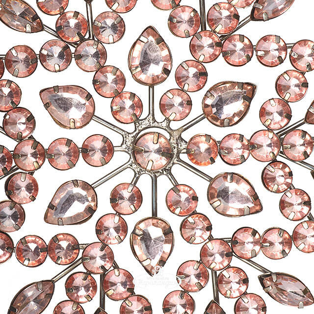 Верхушка на елку Снежинка Джове 26 см Koopman